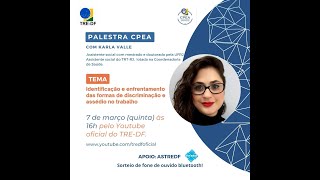 Palestra sobre a Prevenção e Enfrentamento do Assédio Moral [upl. by Crichton]