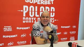 🐍 Peter Wright po wygranej z Jackiem Krupką na Poland Darts Masters [upl. by Arly]