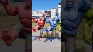 RANDOM SPIDERMAN VS BLUEHULK BATTLE gta5 hulk [upl. by Cutlip]