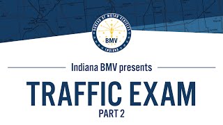 2024 Indiana BMV Knowledge Exam  Traffic part 2 [upl. by Pinsky]