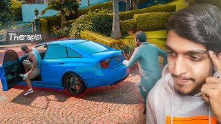 GTA 5  I Stole Michaels Car 😂BAD IDEA  MALAYALAM [upl. by Nrubyar165]