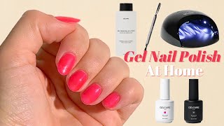 Gel Nail Polish At Home [upl. by Mable]