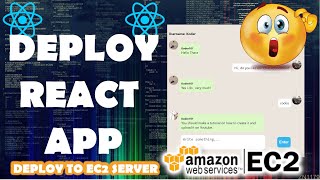 Deploy A Fullstack REACT APP on AWS EC2 [upl. by Ayerdna]