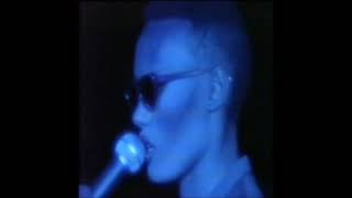 Grace Jones  Walking In The Rain 12quot remixed video [upl. by Rehsu]