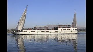 Merit Dahabiya Nile Cruise  5 Stars  نايل كروز ميريت دهبية 5 نجوم [upl. by Ical]