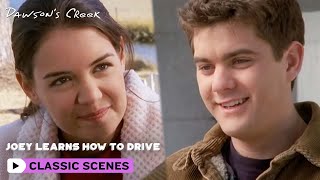 Dawsons Creek  Pacey Teaches Joey How To Drive  Throw Back TV [upl. by Thetis]