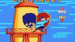 Animaniacs Game Over Sega Genesis [upl. by Isia]