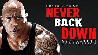 Best Motivational Speech Compilation EVER 6  NEVER BACK DOWN  30Minute Motivation Video [upl. by Geer]