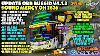 KREKET‼️UPDATE OBB BUSSID V412 Sound Mercy OH 1626  Graffic HD All Map  Bus Simulator Indonesia [upl. by La]