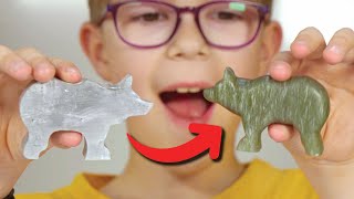 How to Carve Soapstone  Cool Kids Toys [upl. by Siuqramed]