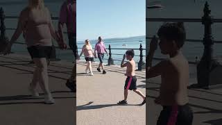 Visited Torquay Beach uk England shorts vlog [upl. by Graniah]