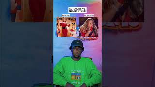 Autotune Vs No Autotune Mariah Carey quotAll I Want for Christmas Is Youquot shorts music trend [upl. by Accissej625]