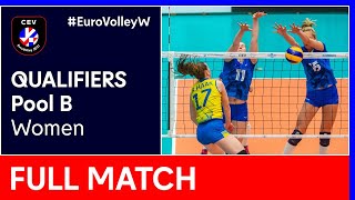 Sweden vs Ukraine  CEV EuroVolley 2021 Qualifiers Women [upl. by Isador]