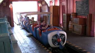 The Barnstormer at Goofys Wiseacre Farm Ridethrough  Magic Kingdom  Walt Disney World [upl. by Davina639]