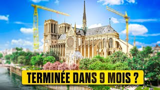 NotreDame de Paris  Où en est le chantier [upl. by Aivin]