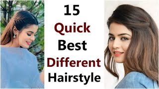 15 Quick Hairstyle  Different types of hairstyle  hairstyle 2024  hairstyles [upl. by Quartis373]