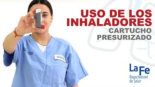 Uso de los inhaladores de cartucho presurizado [upl. by Liza810]