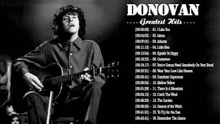 Donovan Greatest Hits Full Album  Songs by Donovan [upl. by Ariayek]