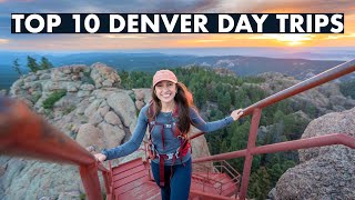 TOP 10 DAY TRIPS amp HIKES FROM DENVER COLORADO [upl. by Vachill]