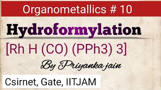 Hydroformylation reaction oxo process [upl. by Adaj54]