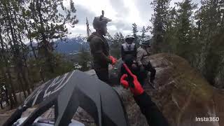 Local Mountain Bike Trails around Sproatt Whistler Part 1 [upl. by Anomis]