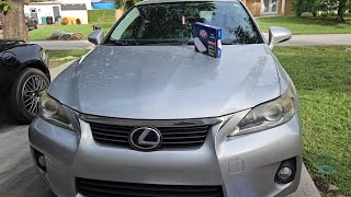 Air filter change on Lexus ct200h [upl. by Onoitna626]