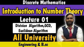 Introduction to Number TheoryLecture 01Division AlgorithmGCDEuclidean AlgorithmPRADEEP GIRI SIR [upl. by Linzy]