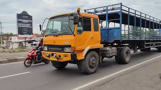 Hunting Truk Pantura Dump Truk Pengangkut Tanah Truk Trailer Fuso Pengangkut Motor [upl. by Lisa]