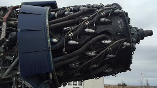 Big Old AIRCRAFT ENGINES Cold Straing Up and Sound 6 [upl. by Raybourne202]