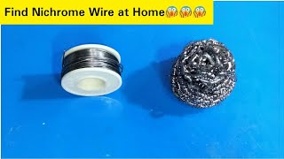 how to find nichrome wire at home  HowToFindNichromeफ्री में  Nichrome Wire where to find [upl. by Tearle]