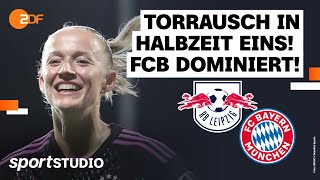 RB Leipzig – Bayern München Highlights  FrauenBundesliga 5 Spieltag Saison 202324  sportstudio [upl. by Hara]