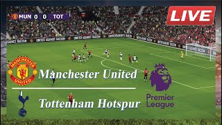 🔴LIVE Manchester United vs Tottenham  Premier League 2425  Full Match Streaming eFootball [upl. by Lamhaj316]