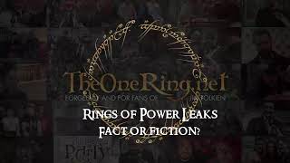 Rings of Power S2 Leaks  Fact or Fiction TORNTuesday [upl. by Nilrac]