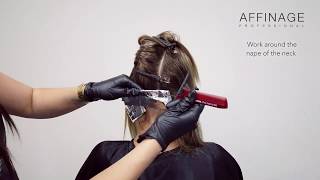 Affinage Professional Baby Lights Foiling Teasy Lights and Freehand Balayage [upl. by Mecke]