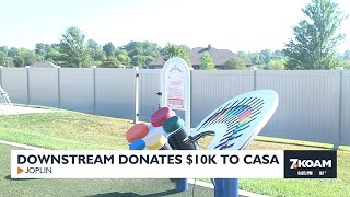 Downstream Casino donates 10K to CASA [upl. by Aina15]