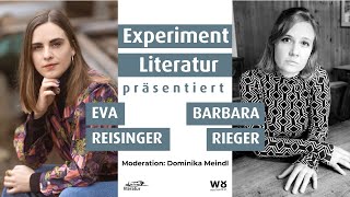 Experiment Literatur Eva Reisinger amp Barbara Rieger  16102024 1930 [upl. by Eille]