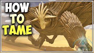 HOW TO TAME The New Oasisaur  Ark Scorched Earth [upl. by Lihkin503]