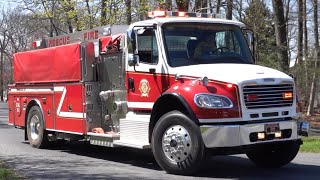 Eastern Berks Fire Department Tanker 97 Responding 41023 [upl. by Ebony]