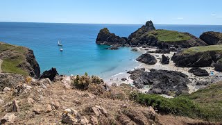 Sailing Kynance cove Lamorna cove Summer 2024 [upl. by Strickland]