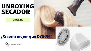 Unboxing secador Iónico de Xiaomi H300 ¿Competencia Dyson [upl. by Sutit]