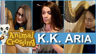 KK Aria  Animal Crossing  Classical Harp Cover [upl. by Chrystel]