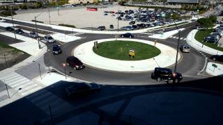 Mississauga Roundabout Action [upl. by Jonina]