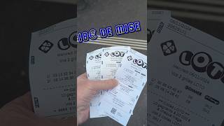 3 tickets de Loto à 6 boules fdj loto tirage jeu gains gain [upl. by Eidnew]