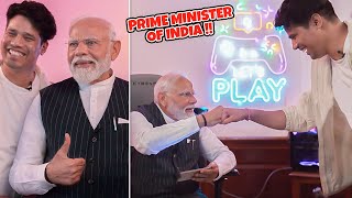 I MET THE PRIME MINISTER OF INDIA 🔥 [upl. by Salaidh201]