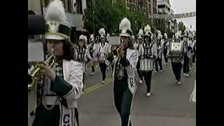 1989 Ceredo Kenova Marching Band 54th Annual Band Festival Parade [upl. by Dymphia]