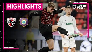 FC Ingolstadt 04  FC Erzgebirge Aue  Highlights 3 Liga  MAGENTA SPORT [upl. by Marne]