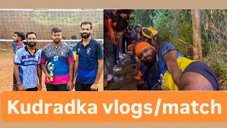 kudradka match ಹಗ್ಗ ಜಗ್ಗಾಟ  ವಾಲಿಬಾಲ್  vlogs video tugofwar volleyball match [upl. by Ikceb668]