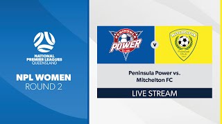 NPL Women R2  Peninsula Power vs Mitchelton FC [upl. by Vedetta]