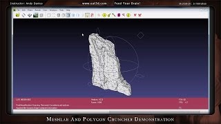 Meshlab and Polygon Cruncher [upl. by Eibo]