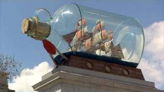 Yinka Shonibare CBE RA quotNelsons Ship in a Bottlequot  Art21 quotExtended Playquot [upl. by Ylliw137]